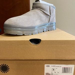 Brand new Classic ultra mini uggs size 7